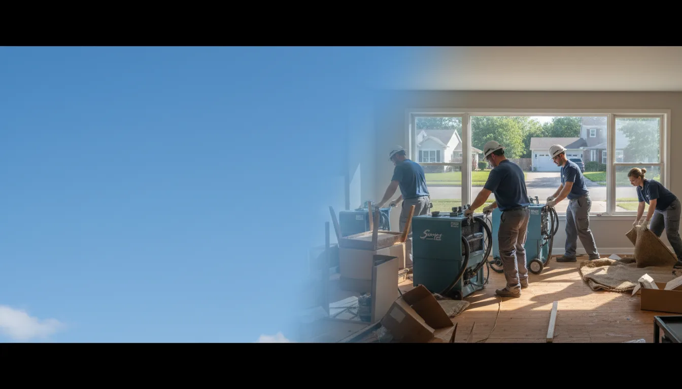 Flood Restoration in Manvel, TX near me